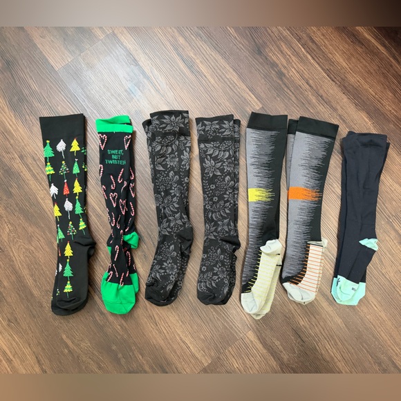 Festive and Patterned CompressionSocks Collection - Picture 1 of 1